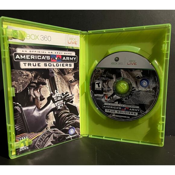 America’s Army: True Soldiers Xbox 360 Complete CIB Ubisoft US Army Game - Picture 3 of 7